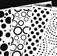 Spots, Rings, Polka-Dots, and Swirling Dots, background, Digi laser printer download