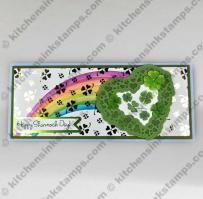 Shamrocks and Rainbows - from Kitchen Sink Stamps
