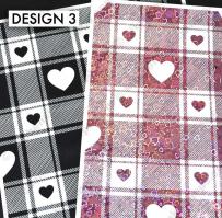 BKGD Design 3 - Buffalo Plaid Hearts bkgd pattern Digi laser printer download