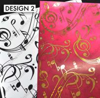 BKGD Design 2 - Musical Notes Digi laser printer download